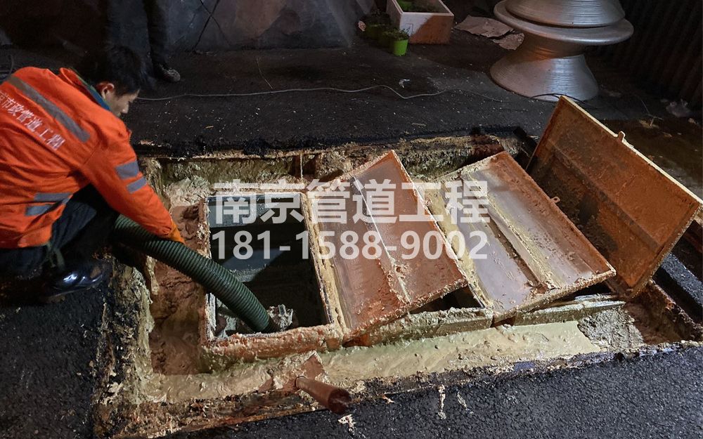 276双塘饭店隔油池清理